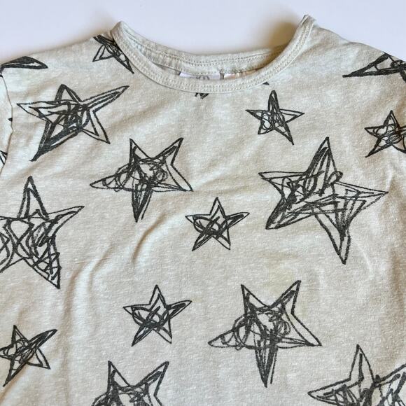 Zara Girls Star Print Tee 4-5 - Picture 4 of 9